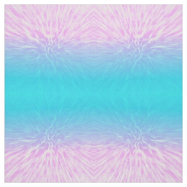 Rosa Blue Zoom Fabirc Tyg (Provkarta)