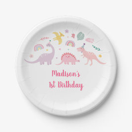 Rosa Boho Dinosaur Birthday