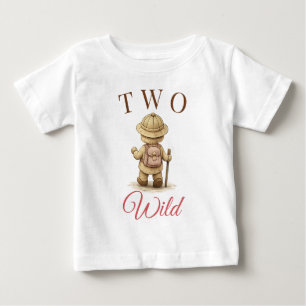Rosa Boho Explorer Födelsedagsdesign T-Shirt