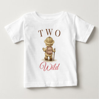 Rosa Boho Explorer Födelsedagsdesign T-Shirt