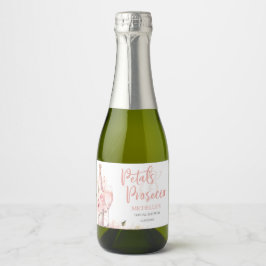 Rosa Boho Petals och Prosecco-Blommigten
