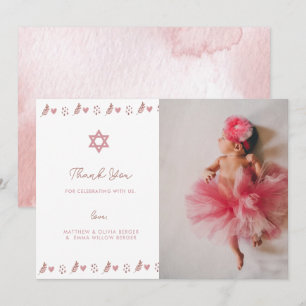 Rosa Boho Star of David Jewish Tack Kort