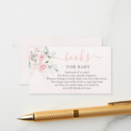 Rosa Bokar för Flicka-kort Tilläggskort
