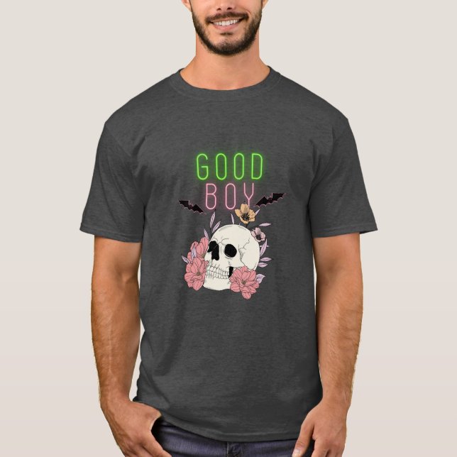Rosa Bold Halloween T Shirt (Framsida)
