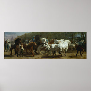 Rosa Bonfeur "The Horse Fair" Poster