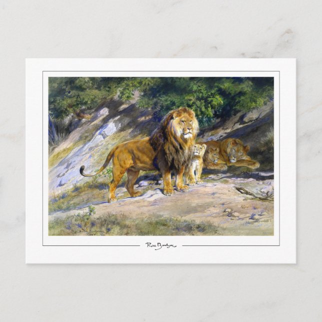 Rosa Bonheur #111 - Finkonst Vykort (Framsida)
