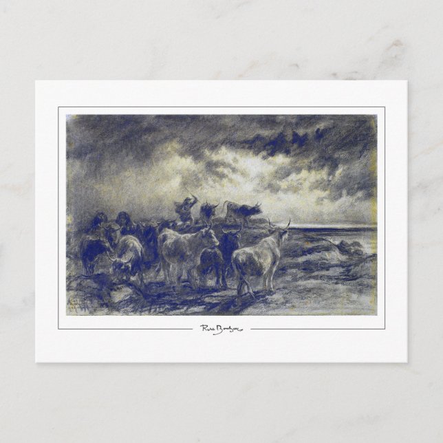 Rosa Bonheur #138 - Finkonst Vykort (Framsida)