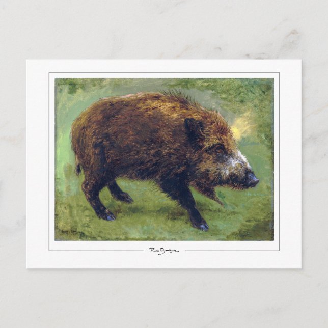 Rosa Bonheur #18 - Finkonst Vykort (Framsida)