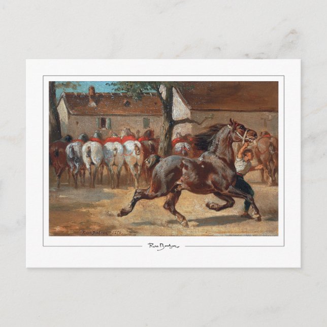 Rosa Bonheur #20 - Finkonst Vykort (Framsida)