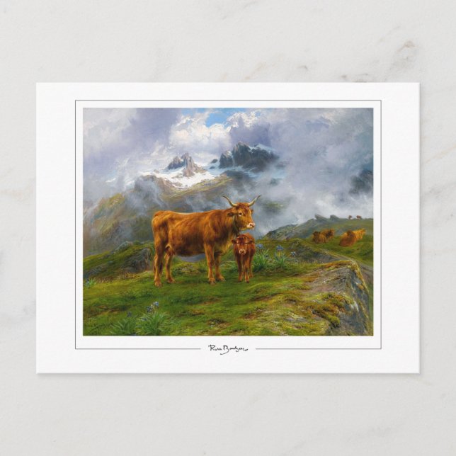 Rosa Bonheur #65 - Finkonst Vykort (Framsida)