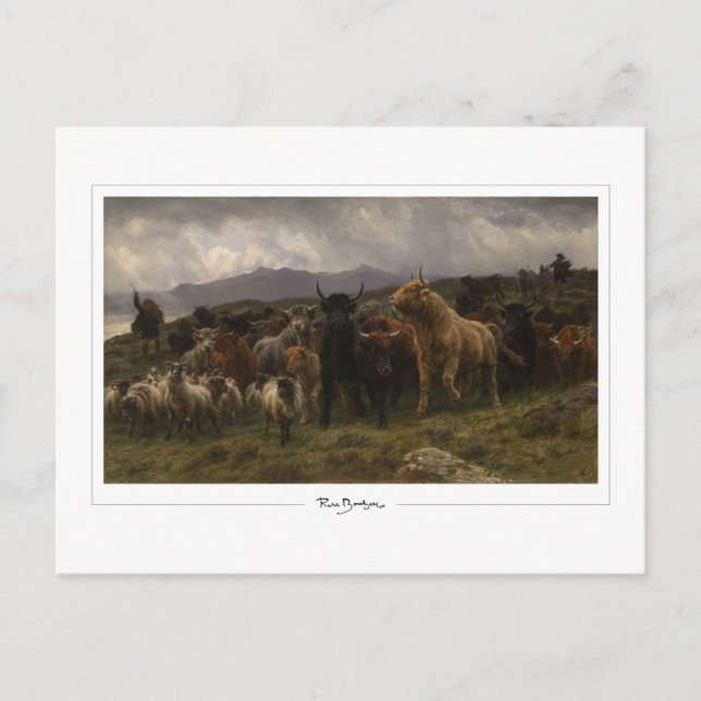 Rosa Bonheur #86 - Finkonst Vykort (Framsida)