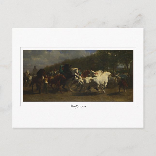 Rosa Bonheur #90 - Finkonst Vykort (Framsida)