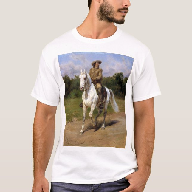 Rosa Bonheur Col. William F. Cody (Buffalo Bill) T Shirt (Framsida)