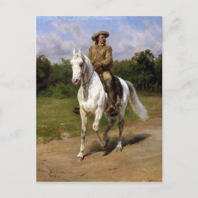 Rosa Bonheur Col. William F. Cody (Buffalo Bill) Vykort (Framsida)