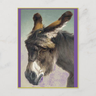 Rosa Bonheur, Huvudet på en åsna, Finkonst, Vykort