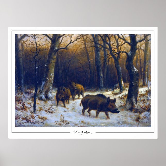 Rosa Bonheur Zedign Art Poster #53 (Framsidan)