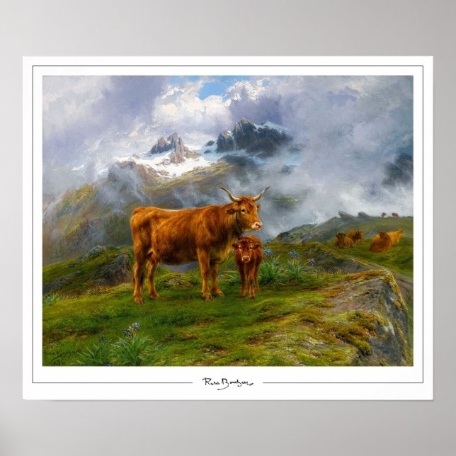 Rosa Bonheur Zedign Art Poster #65 (Framsidan)