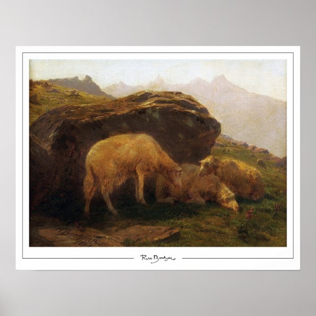 Rosa Bonheur Zedign Art Poster #67 (Framsidan)