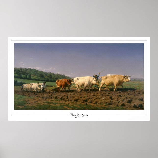 Rosa Bonheur Zedign Art Poster #68 (Framsidan)