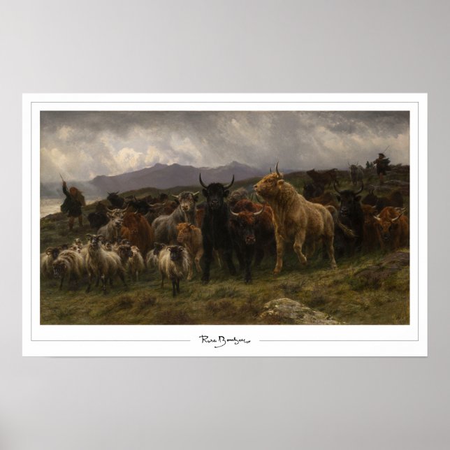 Rosa Bonheur Zedign Art Poster #86 (Framsidan)