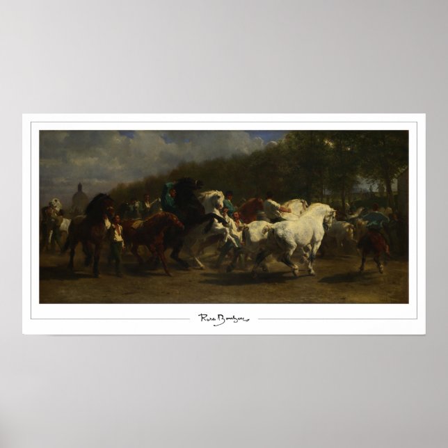 Rosa Bonheur Zedign Art Poster #90 (Framsidan)