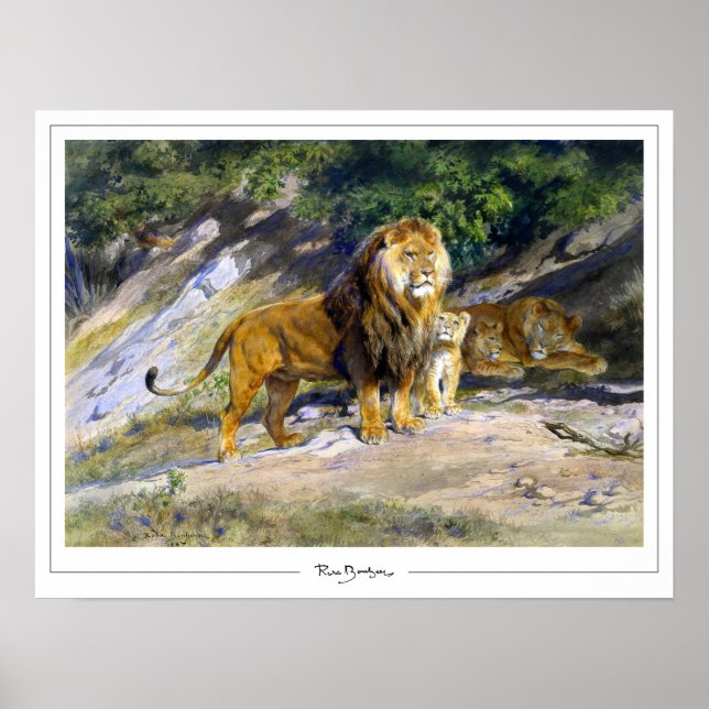 Rosa Bonheur Zedign Art Poster nr 111 (Framsidan)