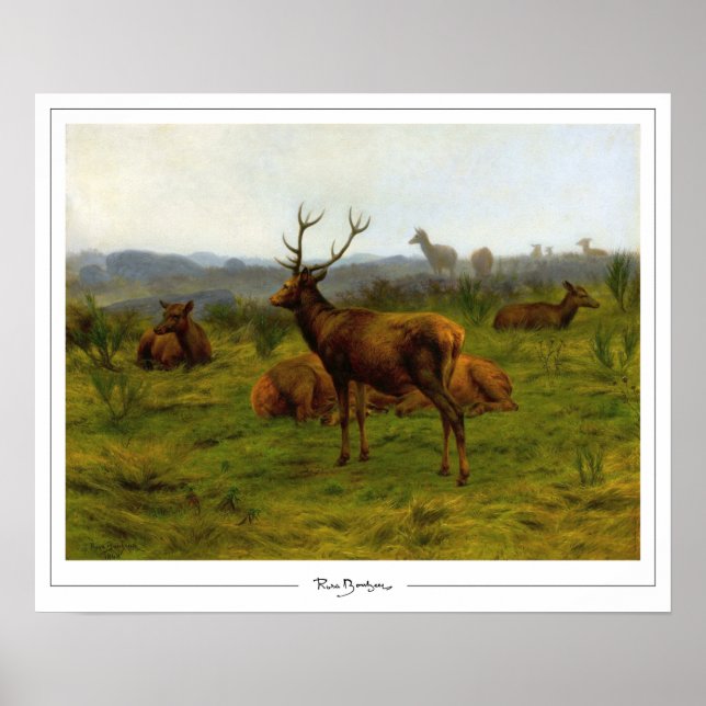 Rosa Bonheur Zedign Art Poster nr 122 (Framsidan)