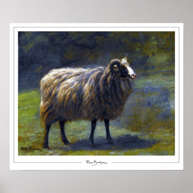 Rosa Bonheur Zedign Art Poster nr 13 (Framsidan)