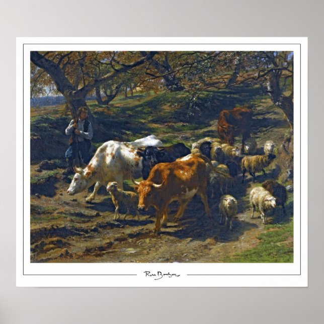 Rosa Bonheur Zedign Art Poster nr 14 (Framsidan)