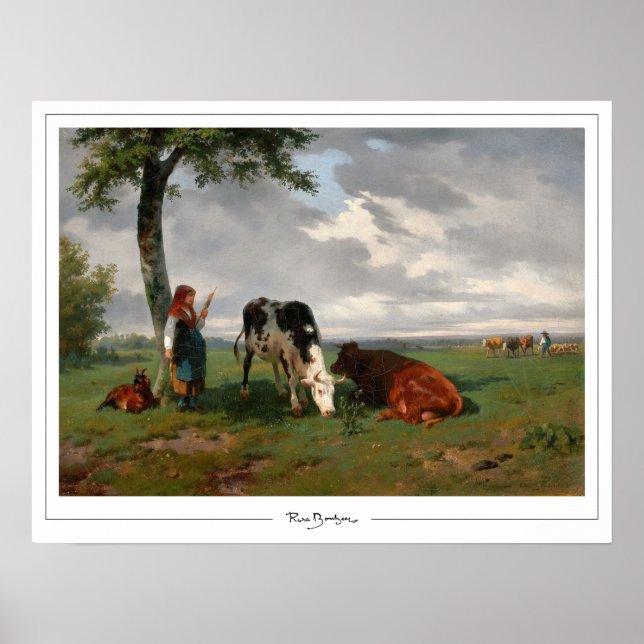 Rosa Bonheur Zedign Art Poster nr 166 (Framsidan)