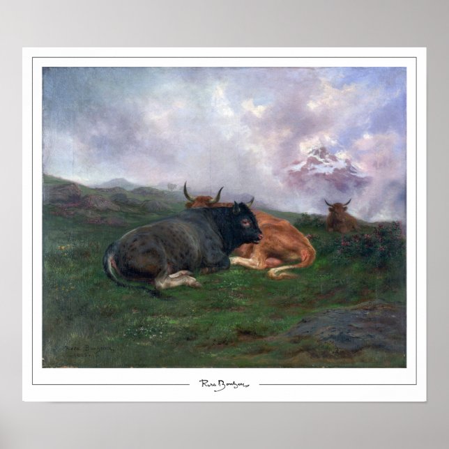 Rosa Bonheur Zedign Art Poster nr 19 (Framsidan)