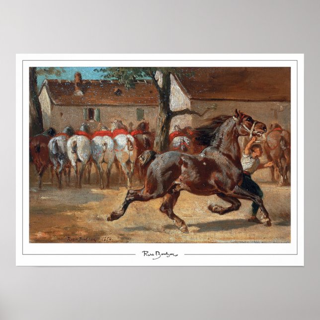 Rosa Bonheur Zedign Art Poster nr 20 (Framsidan)