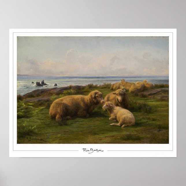 Rosa Bonheur Zedign Art Poster nr 26 (Framsidan)