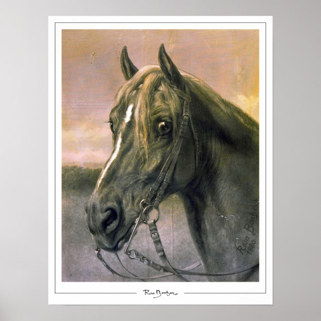 Rosa Bonheur Zedign Art Poster nr 4 (Framsidan)