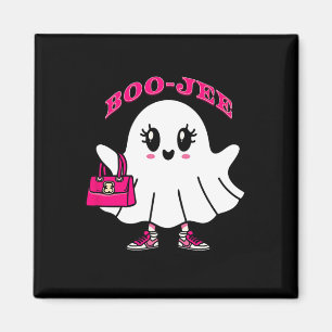 Rosa Boo-jee Funny Ghost Halloween Magnet