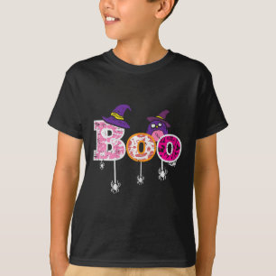 Rosa Boo Spider Uggla Scary Halloween Costume Wome T Shirt