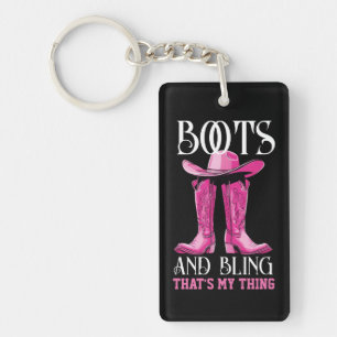 Rosa Boots och Bling Det är min Sak