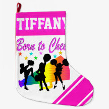 ROSA BORN TILL CHEER PERSONLIG CHRISTMAS STOCKING