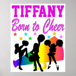 ROSA BORN TILL CHEER PERSONLIG POSTER