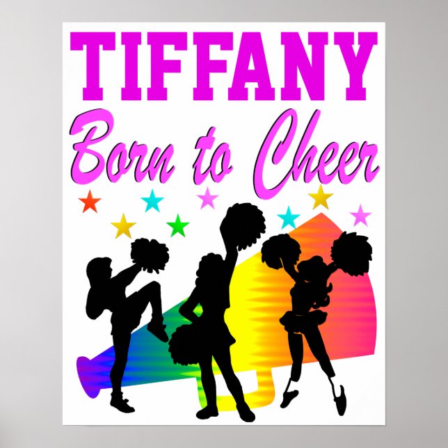 ROSA BORN TILL CHEER PERSONLIG POSTER (Framsidan)