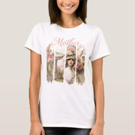 Rosa Botanica Mor T-Shirt