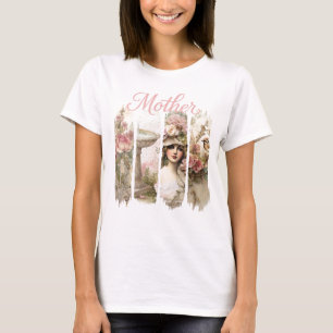 Rosa Botanica Mor T-Shirt