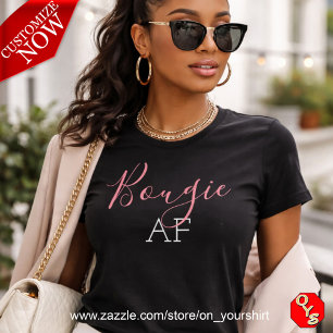 Rosa Bougie AF T Shirt