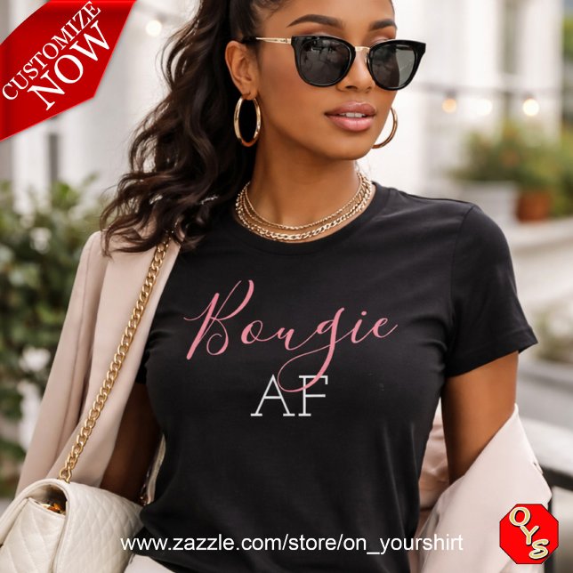 Rosa Bougie AF T Shirt (Skapare uppladdad)