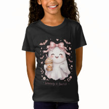Rosa Boujee-spöke Halloween-tröja Stanley Cup T-sh