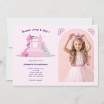 Rosa Bounhouse Castle Birthday Photo