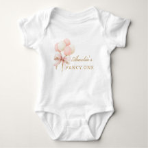 Rosa Bow and Ballosts 1st Girl Birthday