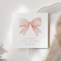 Rosa Bow Baby Shower