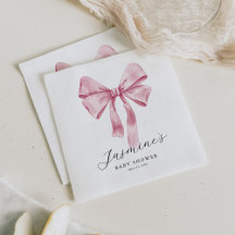 Rosa Bow Baby Shower