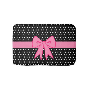 Rosa Bow Bath Mat Matta